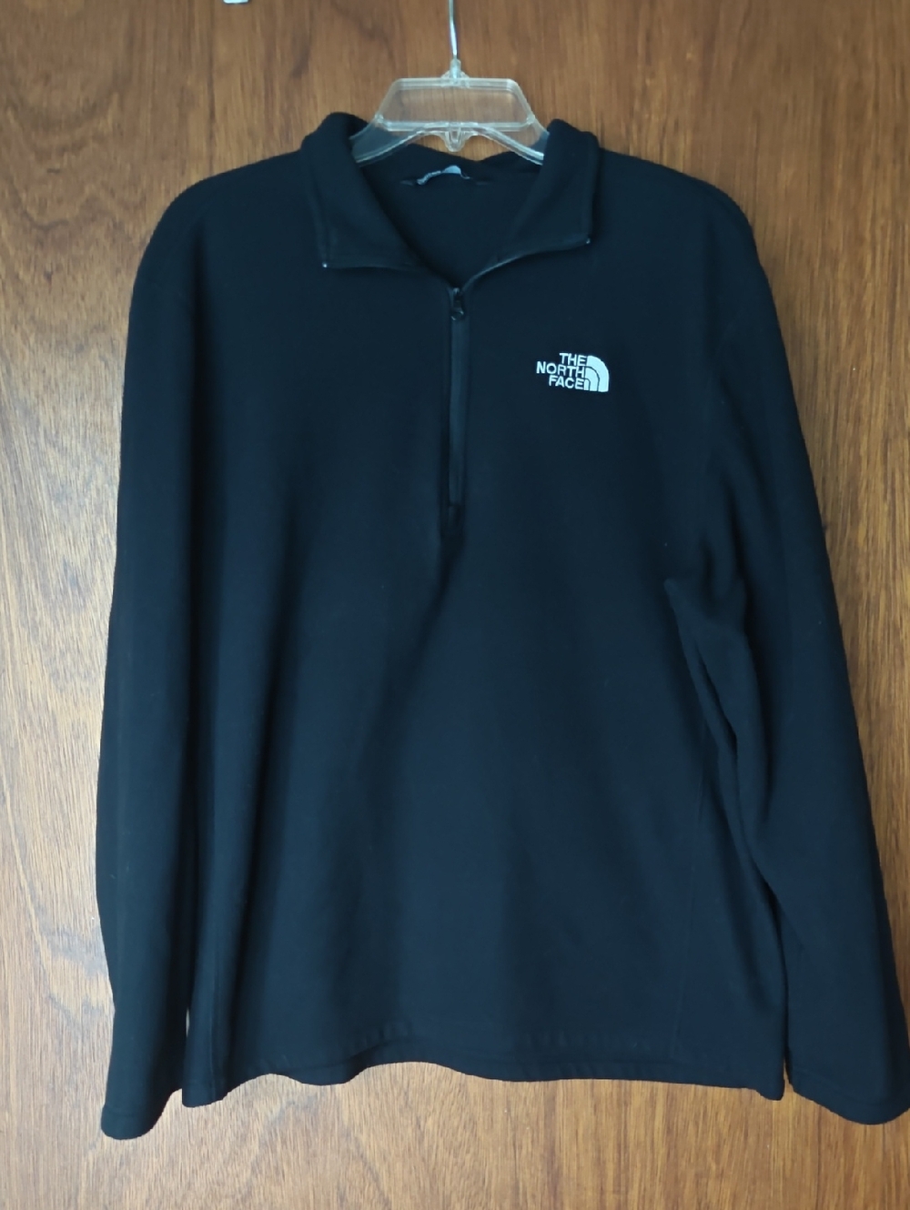 The North Face Black Half-Zip Fleece Pullover